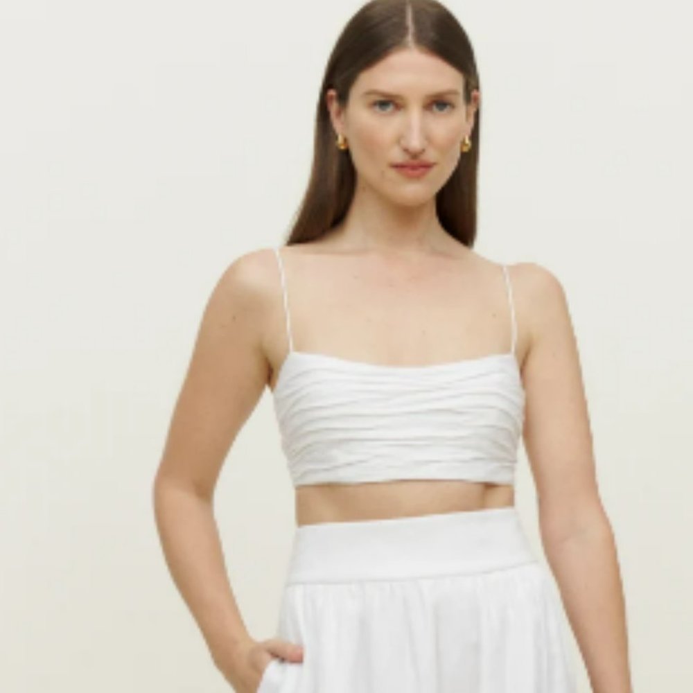 Reformation Louise Linen Two Piece